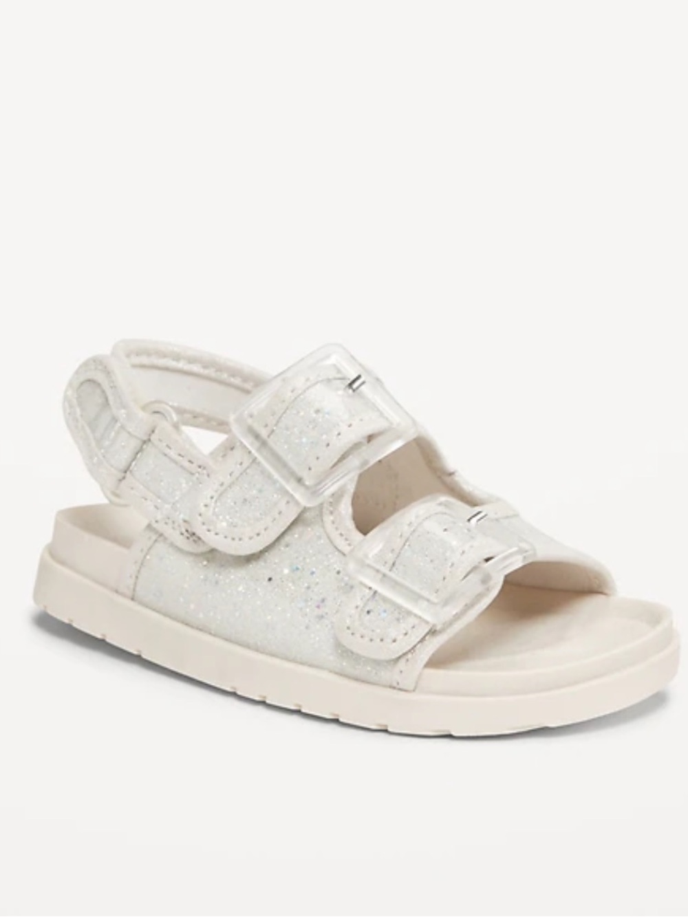 NWT Old navy toddler girl size 6 double strap chunky sandals